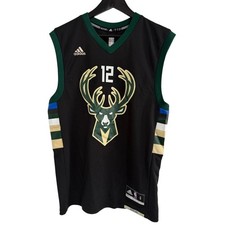 Jabari Parker Milwaukee Bucks Adidas NBA Basketball Jersey Size S