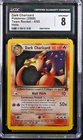 2000 Dark Charizard 4/82 Team Rocket HOLO Pokémon CGC 8