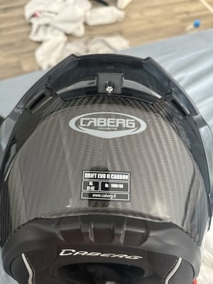 Caberg Drift Evo II Carbon Integralhelm Schwarz Motorrad Helm Rennsport