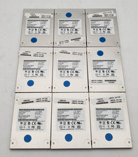LOT OF 9 | Toshiba 128GB 2.5" SATA 3 SSDs