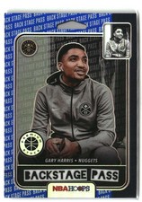 2019-20 Hoops Premium Stock #10 Gary Harris Backstage Pass Blue