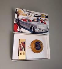 Vtg Fossil Yo-Yo Whistle Gift Set Original Box Advertising Collectible