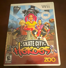 Zoo Games Skate City Heroes (Nintendo Wii, 2008) NTSC-U/C E Manual Included