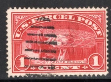 US Stamp Scott #Q1, 1c, Parcel Post, Used, SCV$1.60