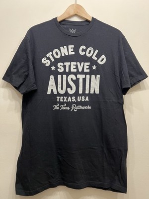 WWE Stone Cold Steve Austin T-Shirt Ripple Junction Large Texas Rattlesnake UK