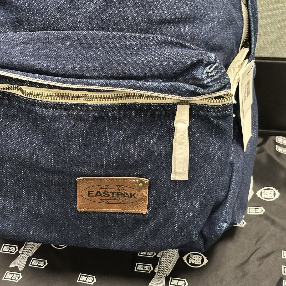 Eastpak Padded Pak'r Japanese Kuroki Selvedge Denim Backpack