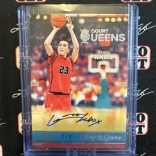 Grace Knox 2025 Leaf Glory of the Game Basketball Court Queens Gold 1/8 LSU