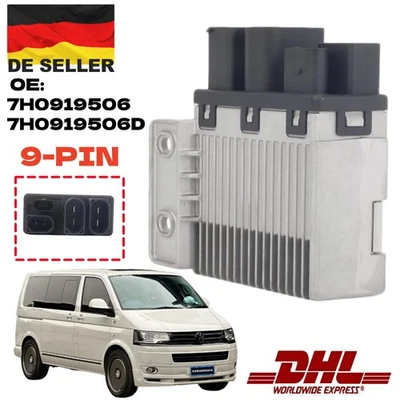 Für VW Multivan V Transporter T5 Steuergerät Lüftersteuergerät Lüfter 7H0919506D - Bild 1 von 4