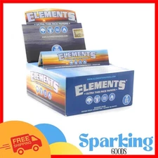 Natural Ultra Thin Rice Rolling Papers - King Size Slim | 50 Packs Included