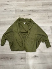 Davi + Dani Green Cardigan Womens Small Cottagecore Fairy Goth Sweater