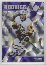 2023-24 SPx Rookies Purple Parallax /149 Jonathan Gruden #168 Rookie RC