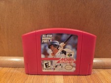 All-Star Baseball 2001 (Nintendo 64, 2001) N64 Cartridge Only Tested FREE SHIP