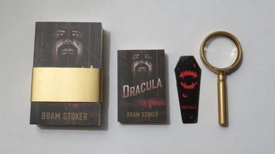 Mini Brands Books Series 2 DRACULA w/Vial of Blood Bookmark Mini Book Magnifying