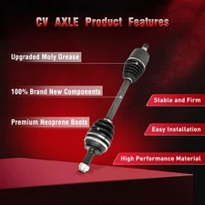 CV Axle For 1992-2000 Honda Civic DX Sedan 4-Door 1.6L Front Passenger Side