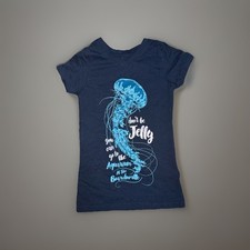 Little Girl Graphic Tshirt YXS Aquarium The Boardwalk Jellyfish Shirt