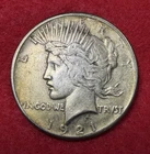 1921 Peace Silver Dollar VF Details High Relief Key Date 90% Silver Philadelphia