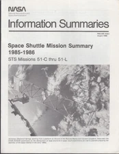 NASA Information Summaries 8 1986 Space Shuttle Mission Summary 1985-6 51-c-51-L