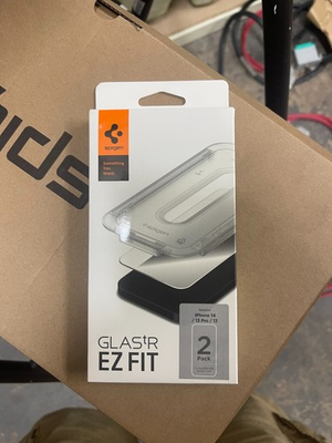 #ad #ad Spigen Glas.tR EZ Fit Tempered Glass Screen Protector For iPhone 14 13 Pro 13 $14.99