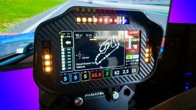 Dashboard 5'' Simracing 20 LED Touchscreen USB PC Armaturenbrett Sim Racing Panel