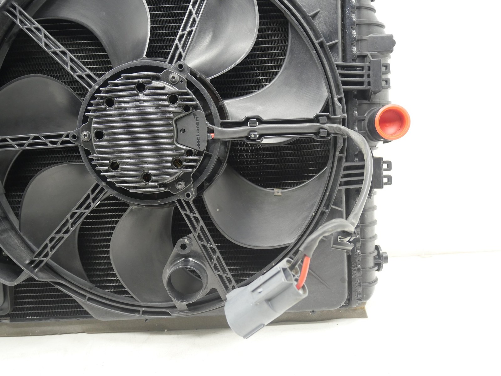 Used Rear Passenger Radiator Condenser Fan Shroud 2016-2021 McLaren 570S 22k OEM