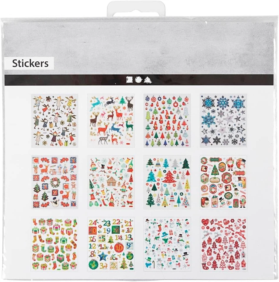 Creativ Company 28969 Foil Multicolour 584pcs Decorative Sticker - Image 2 of 2