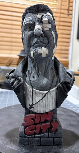 Frank Miller Sin City Painted Resin Bust