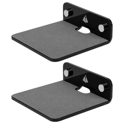 TXEsign Small Floating Shelves Speaker Shelves-2 Pack Wall Shelves Speaker Mo...