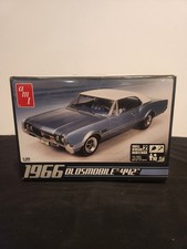1/25 AMT 1966 Oldsmobile 442, Factory Sealed Model Kit, Good Condition