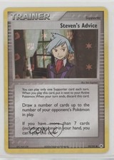 Steven's Advice Reverse Foil Pokémon EX Hidden Legends #92 2004 on eBay