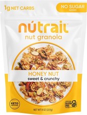 Nut Granola Cereal, Honey Nut, No Sugar Added, Keto, Low Carb, Gluten Free,