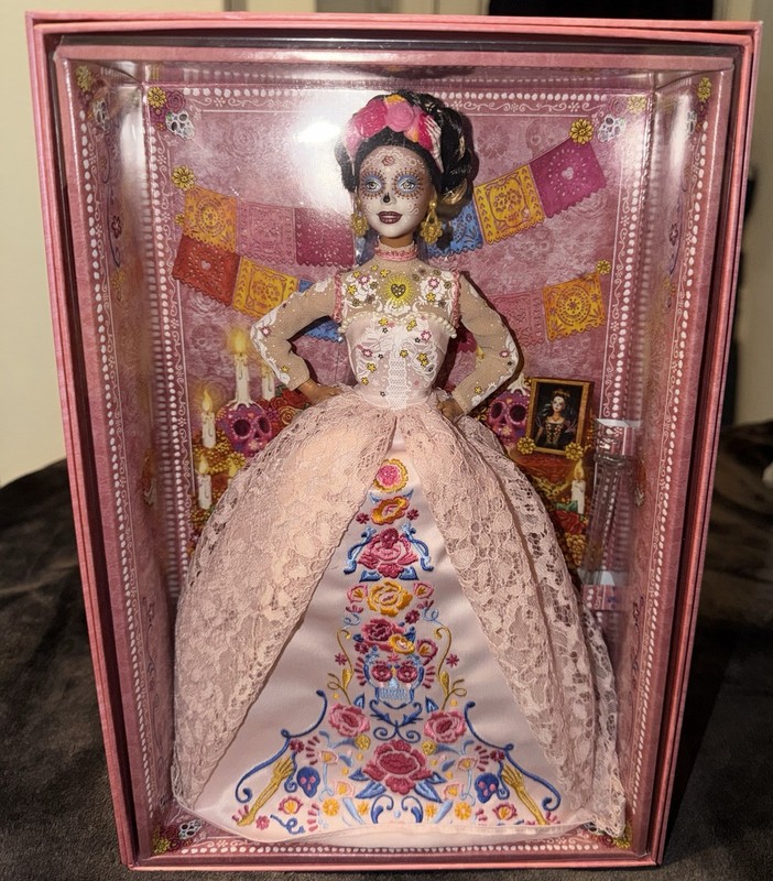 2020 Dia De Los Muertos Barbie Signature Mattel Day of the Dead doll
