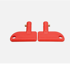 2PCS Battery Key Kill Switch Car Spare Power Universal Cut Off Isolator UK