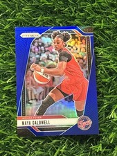Maya Caldwell 2024 Panini Prizm WNBA Blue Prizm-#/199 Indiana Fever