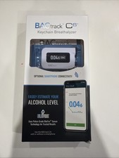 BACtrack C6 Smartphone Keychain Breathalyzer New In Box - With BLUFIRE