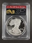 2012-W Proof American Silver Eagle PCGS PR69 Ultra Cameo Thomas Cleveland Signed