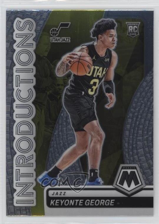 2023-24 Panini Mosaic Introductions Keyonte George #20 0it8