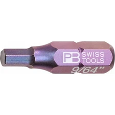 PB Swiss PB C6.213Z-9/64 PrecisionBit, For Hexagon Socket Screws (Inch)
