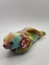 1998 TY Beanie Baby SAMMY the Tie-Dye Bear With Tags