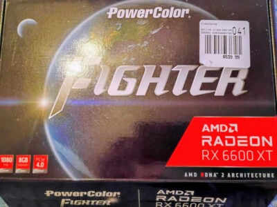 PowerColor Hellhound AMD Radeon RX 6600 XT 8GB GDDR6 Graphics Card