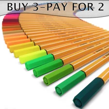 Stabilo Point 88 Fineliner Ballpoint Pen - Single - 47 Colours -Buy 3 Pay for 2