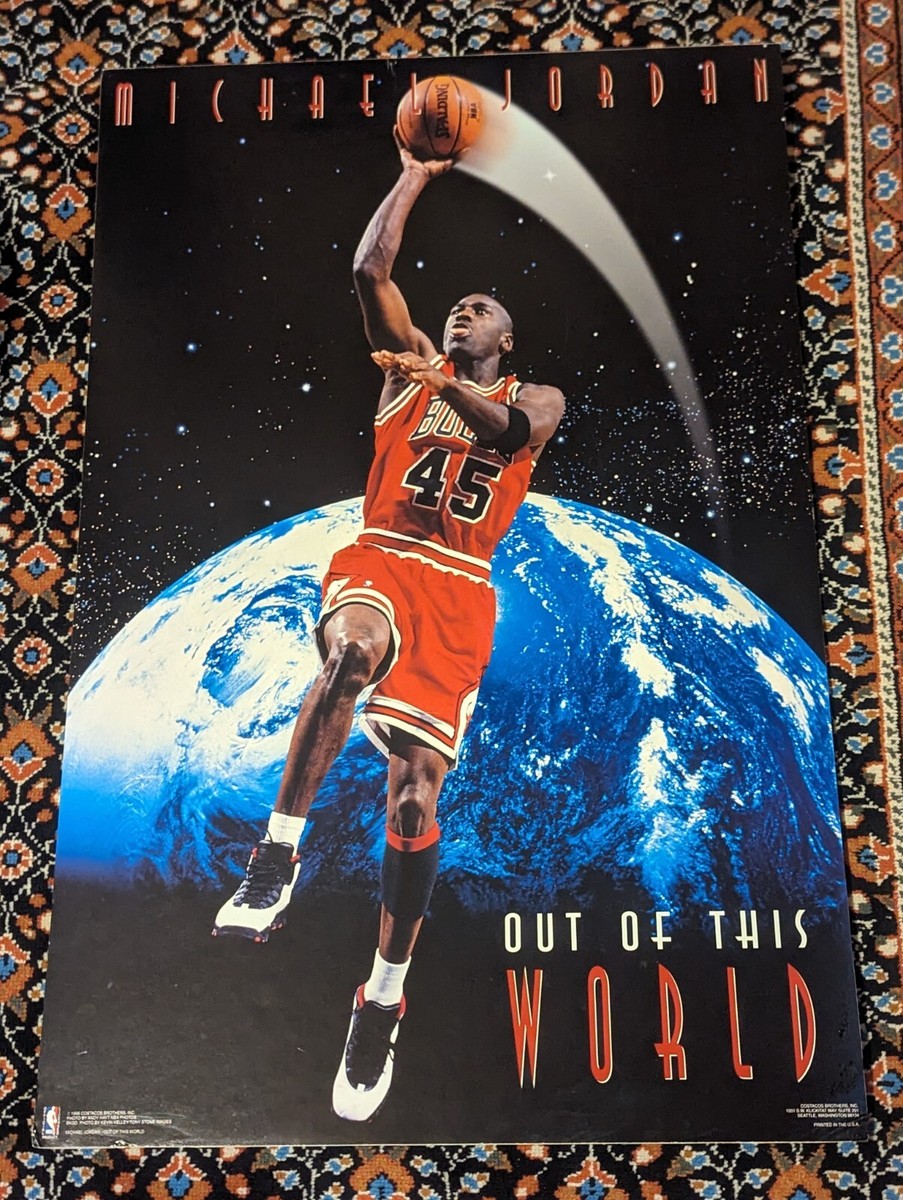 Michael Jordan OUT OF THIS WORLD 1995 Costacos 23