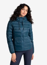Lole Emeline Down Jacket Women's Down Jacket, Fjord Blue, Small