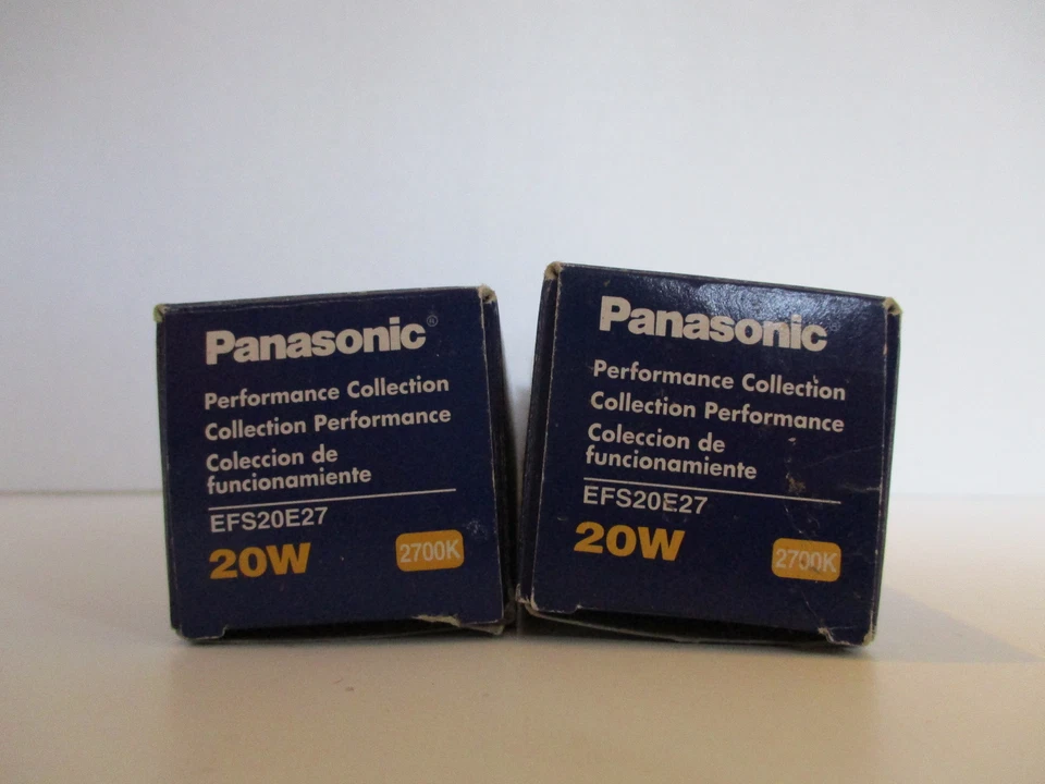 2 Panasonic Performance Collection 20 Watt EFS20E27 Replacement for 75 watt bulb - Image 2 of 4
