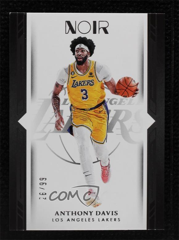 2022-23 Panini Noir Icon Edition 26/99 Anthony Davis #101