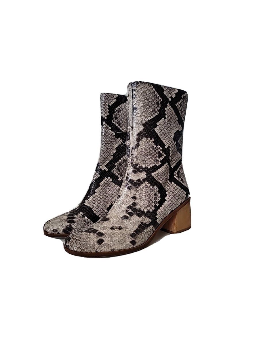 Paloma Wool Snakeskin 100% Leather Emilia Boots Size 38 | eBay