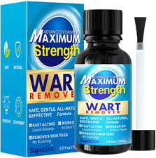 Fast Action Liquid Wart Gel Maximum Strength - Wart Liquid with Salicylic Acid