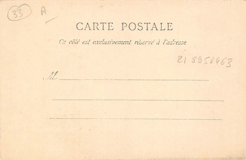 BORDEAUX - Gironde - CPA 33 - carte photo Allées de Tourny - fontaine
