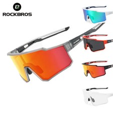 ROCKBROS Cycling Glasses Photochromic Polarized Lens Anti-UV Goggles Unisex