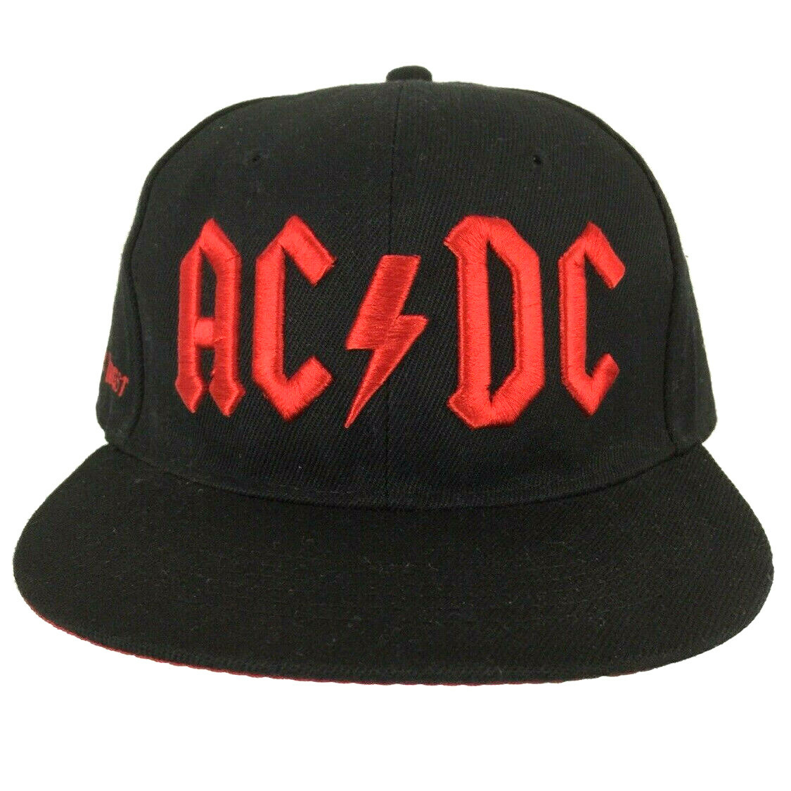 AC/DC In Rock We Trust Hat 2015 Tour Concert Logo Snap Back