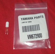 Yamaha VM672900 Lamp Bulb 8 Volt 100ma White NOS